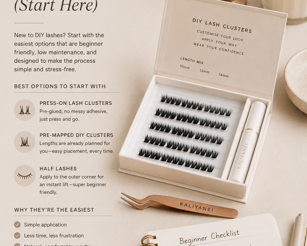 Easiest Lashes for Beginners (Start Here) | Kaliyanei lashes
