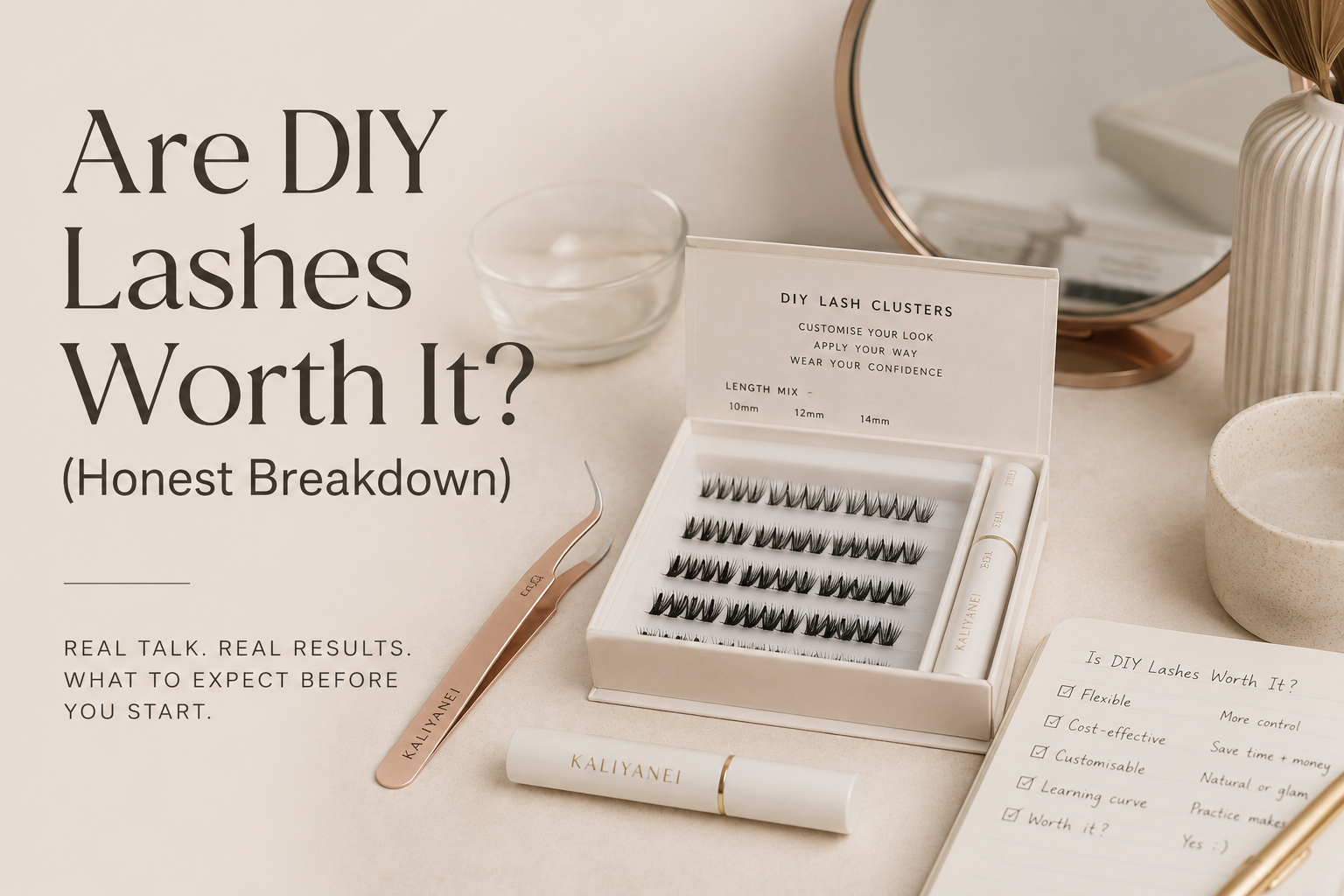 Are DIY Lashes Worth It? Honest Buyer’s Guide | Kaliyanei Lashes
