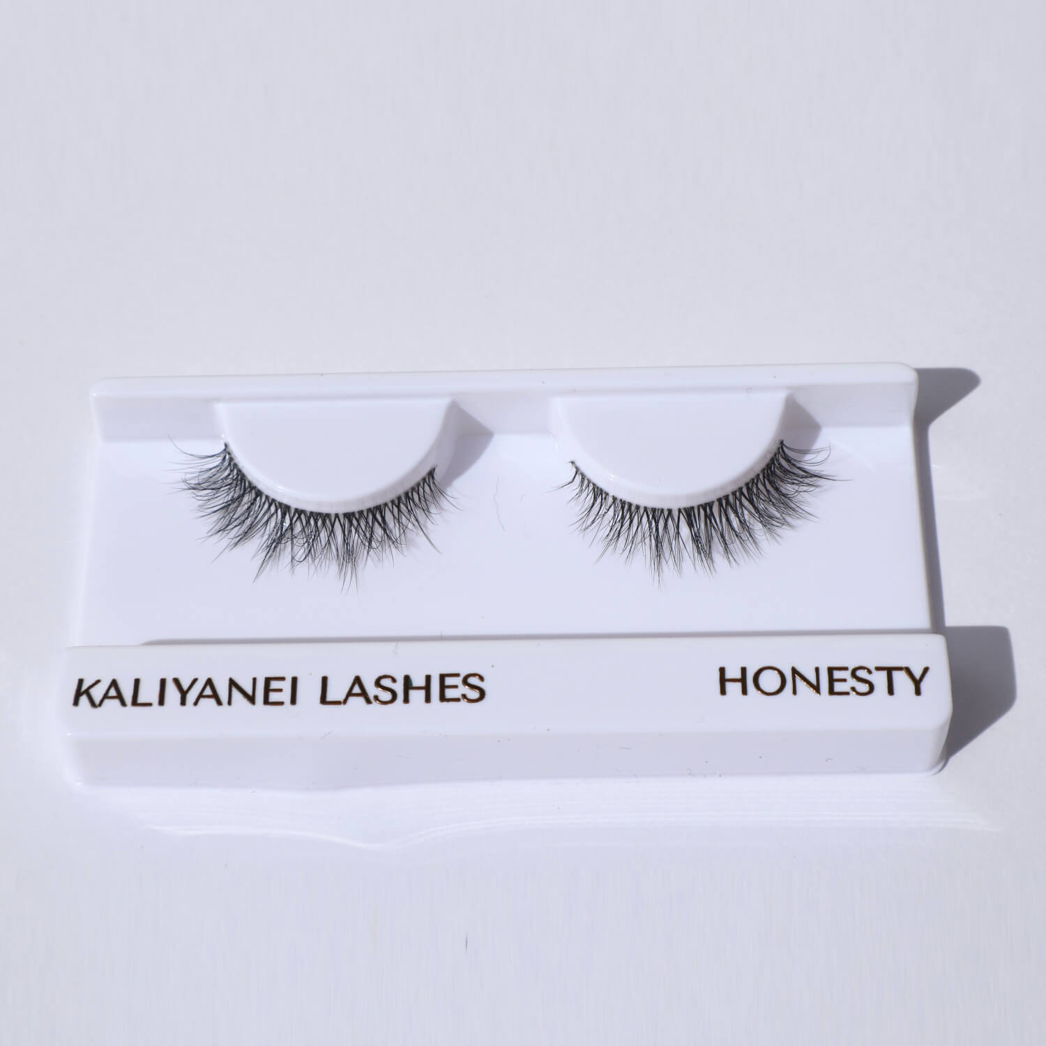 Clear Band Single Pair Strip Lashes