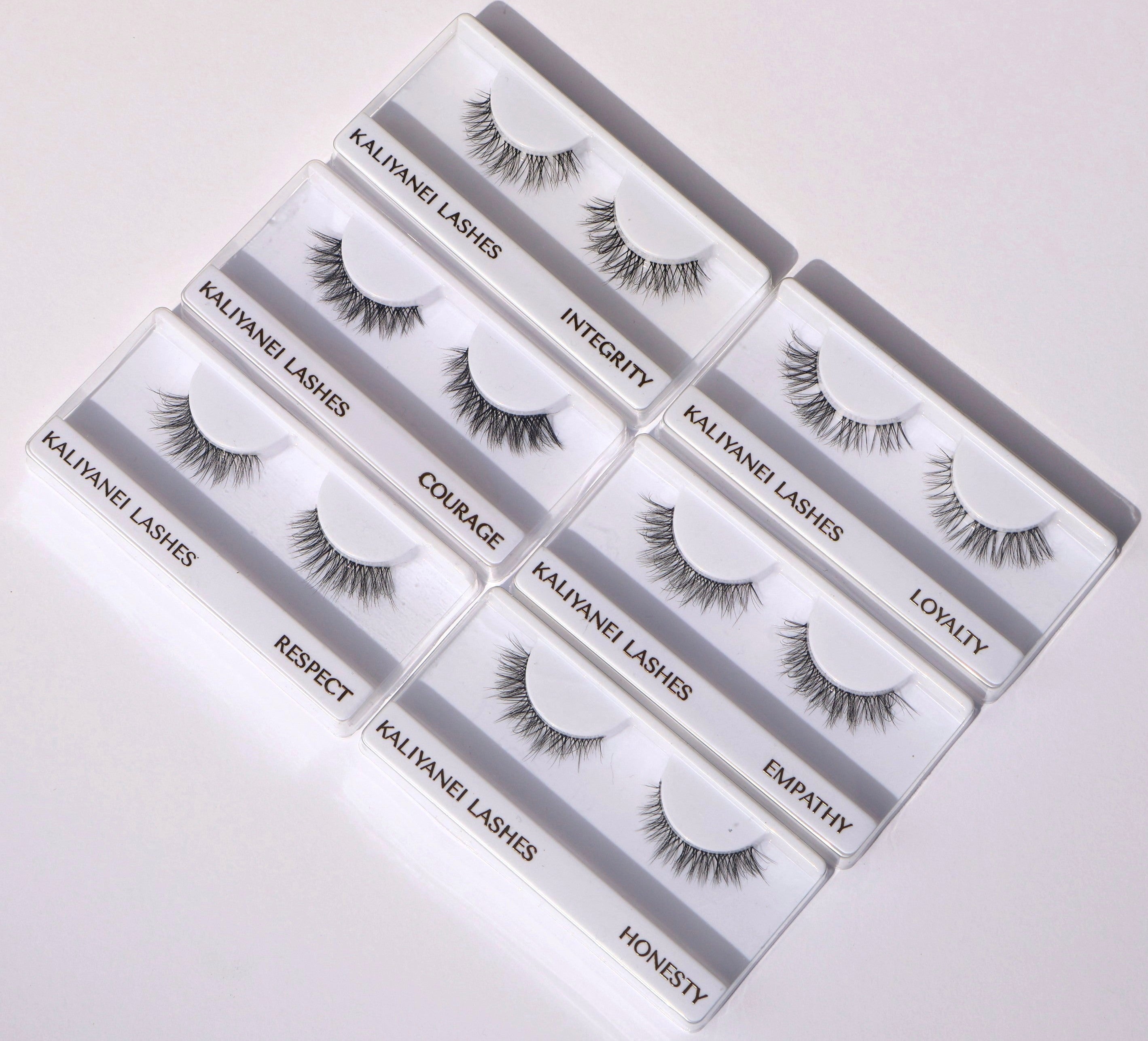 wispy clear band false eyelashes lightweight and natural