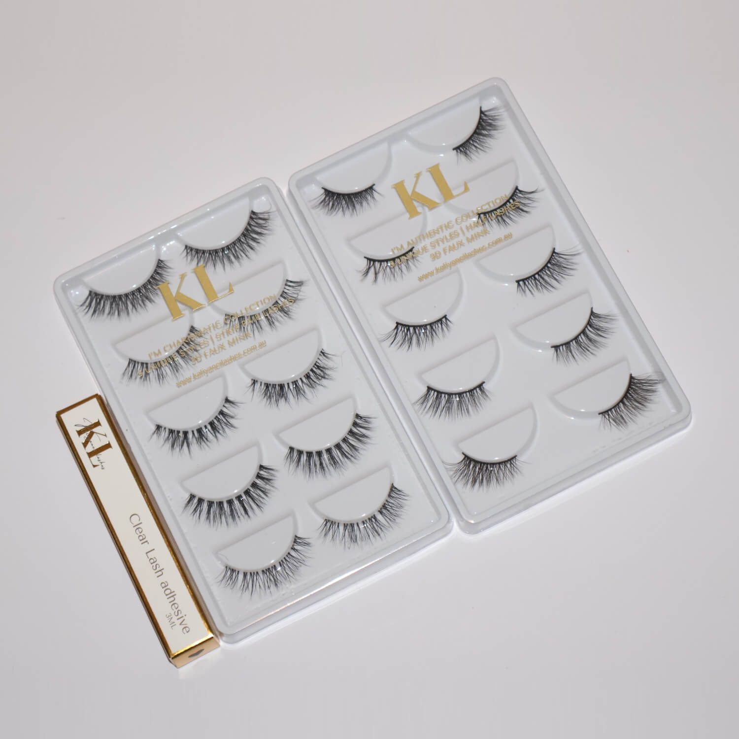 goddess lash bundle with strip lashes and half lashes
