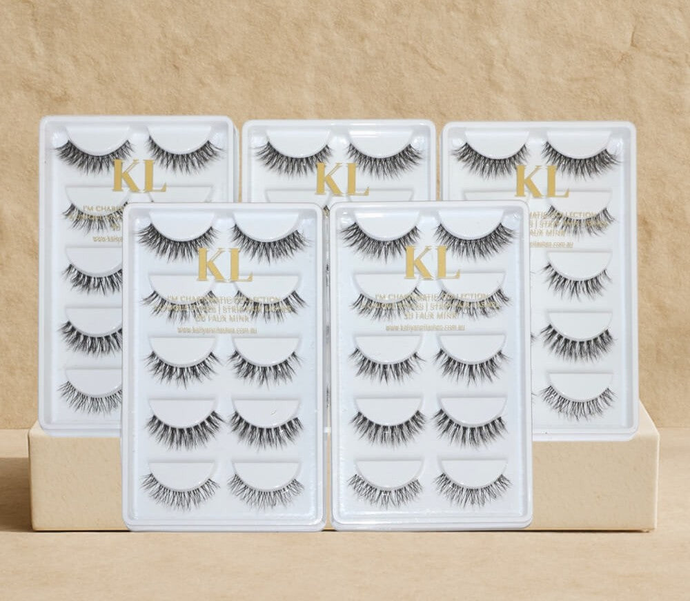 professional strip lashes designed for makeup artists